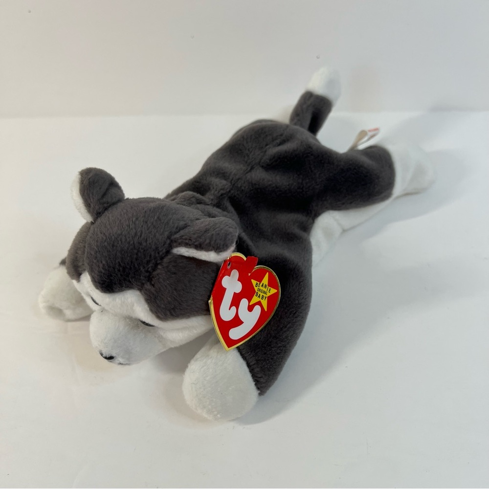 Vintage Beanie Baby Nanook the Husky Dog 1996 Ty Beanie Babies Collection - Picture 6 of 6